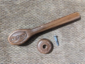 DARK COLOR GOOD COND La Z Boy Handle Lever Recliner Part Lazy Boy Laz Square T
