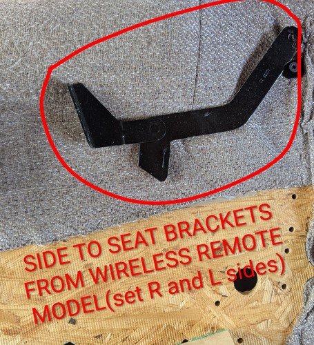 Lazy Boy Seat Cushion Side Holder Metal Bracket Recliner Wireless Electric Power
