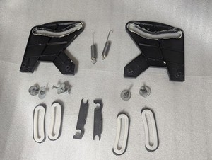 La-Z-Boy Black Plastic Part Guide Track Side Leg Holder Slot Lazy Recline Chair